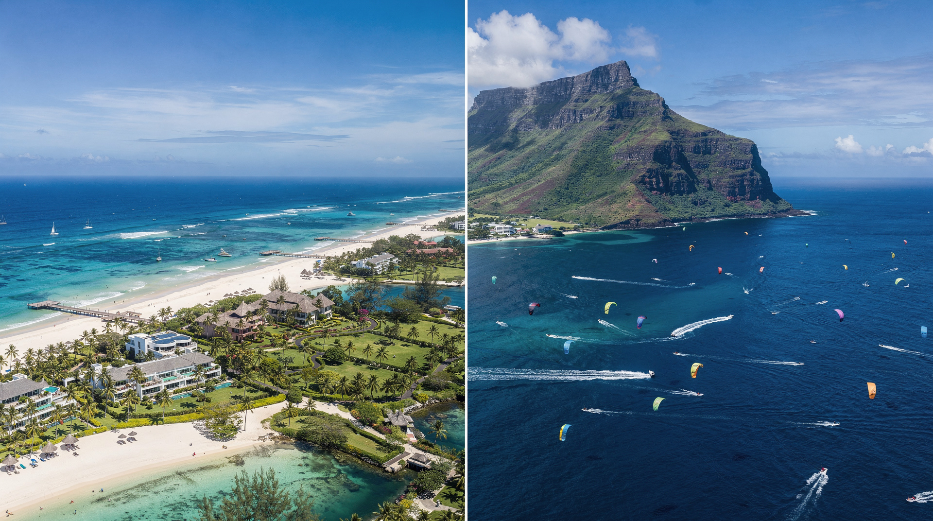 Est vs Ouest de Maurice